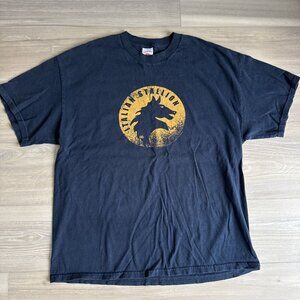 Rocky Balboa‎ ITALIAN STALLION T-shirt Tennessee River Men’s XL Navy Blue